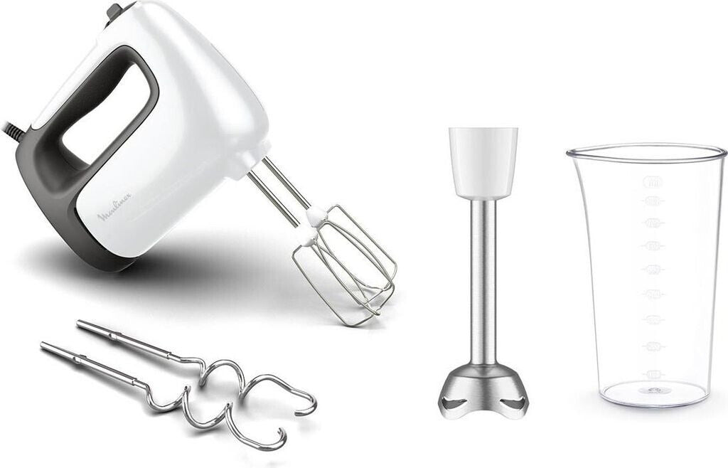 MOULINEX BATTEUR MIXEUR INOX +BAKER 5 5VITESSE