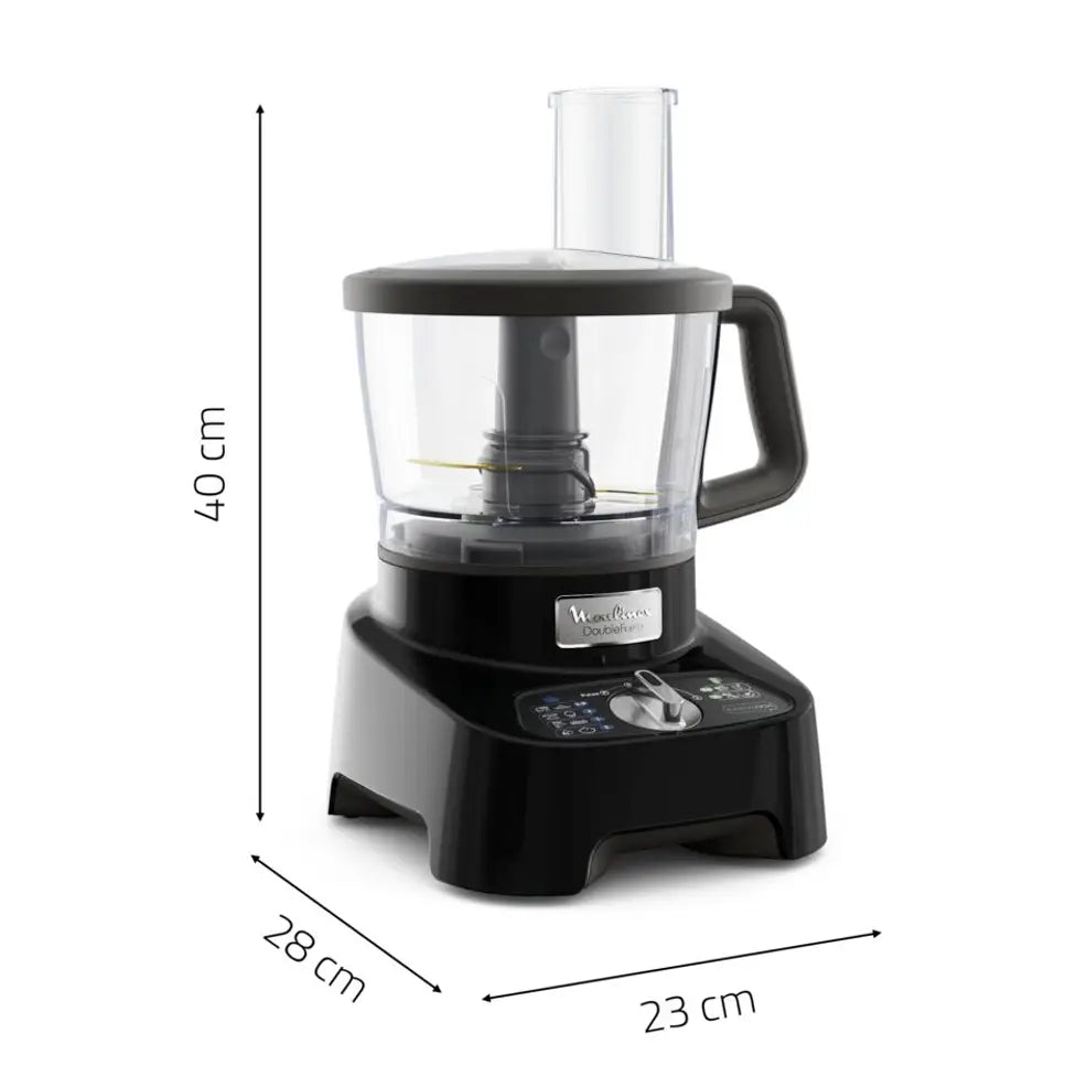 MOULINEX ROBOT DOUBLE FORCE DIGITAL BOL INOX FP821811