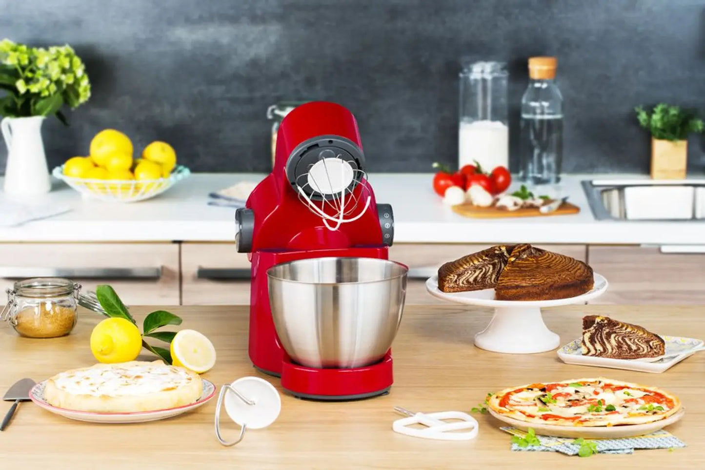 MOULINEX ROBOT PATISSIER MLK WIZZO+ BLENDER QA3015B1